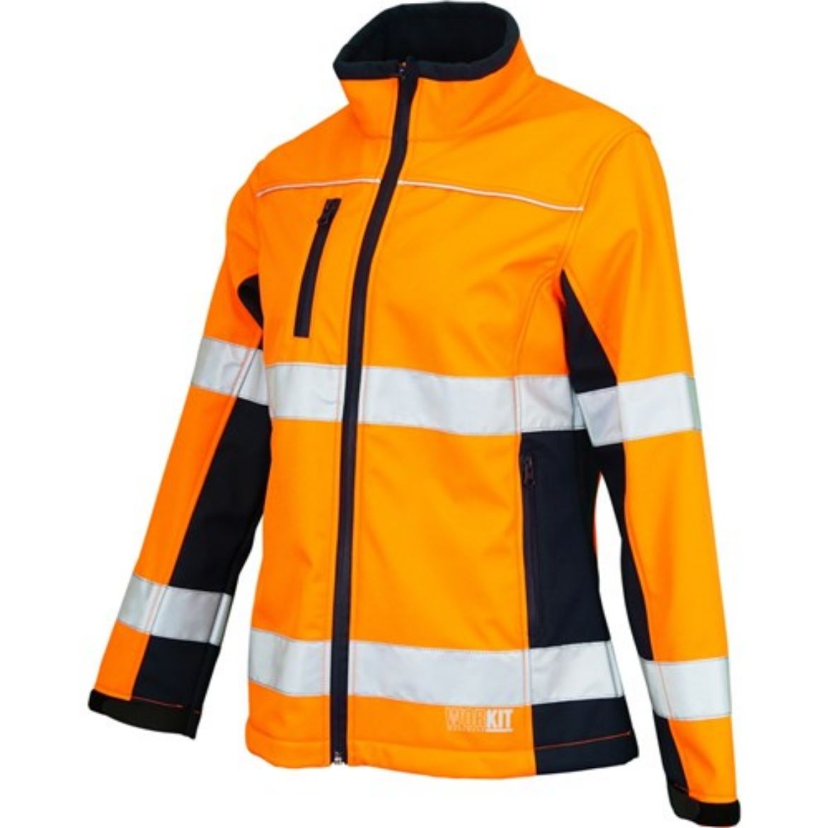 Picture of WORKIT - WOMENS BIOMOTION TAPED SOFTSHELL JACKET